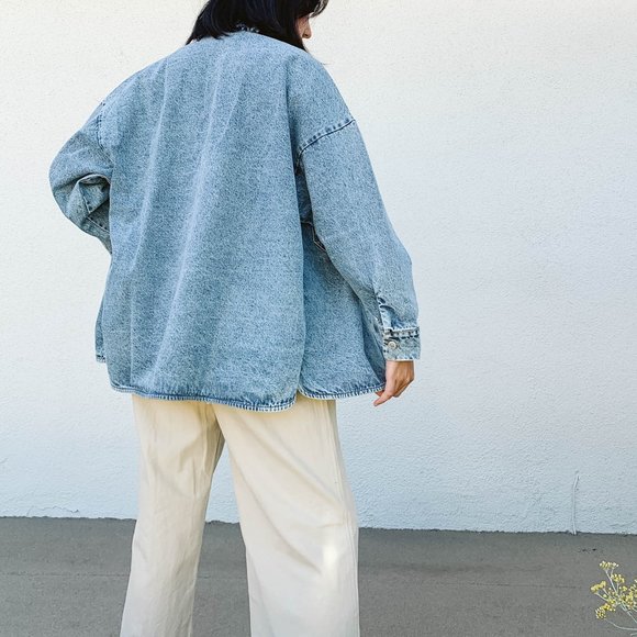 Jackie Denim Overshirt - Picture 6 of 6